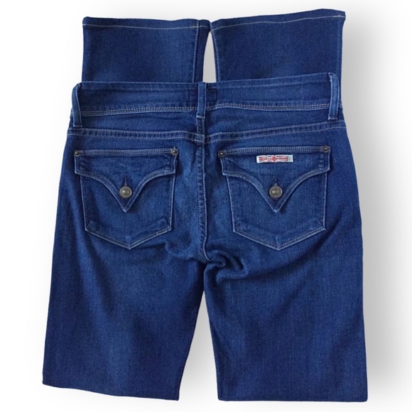 Hudson Jeans Flap Pockets Woman’s Size 26 Medium Blue Wash Cotton Tencel Blend - Picture 9 of 10